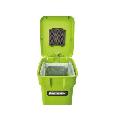 CompoKeeper  6 Gallon Kitchen Compost Organic Waste Bin Trash Can, Green (Used)