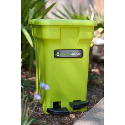 CompoKeeper Kitchen 6G Compost Organic Waste Bin Trash Can, Green (Open Box)