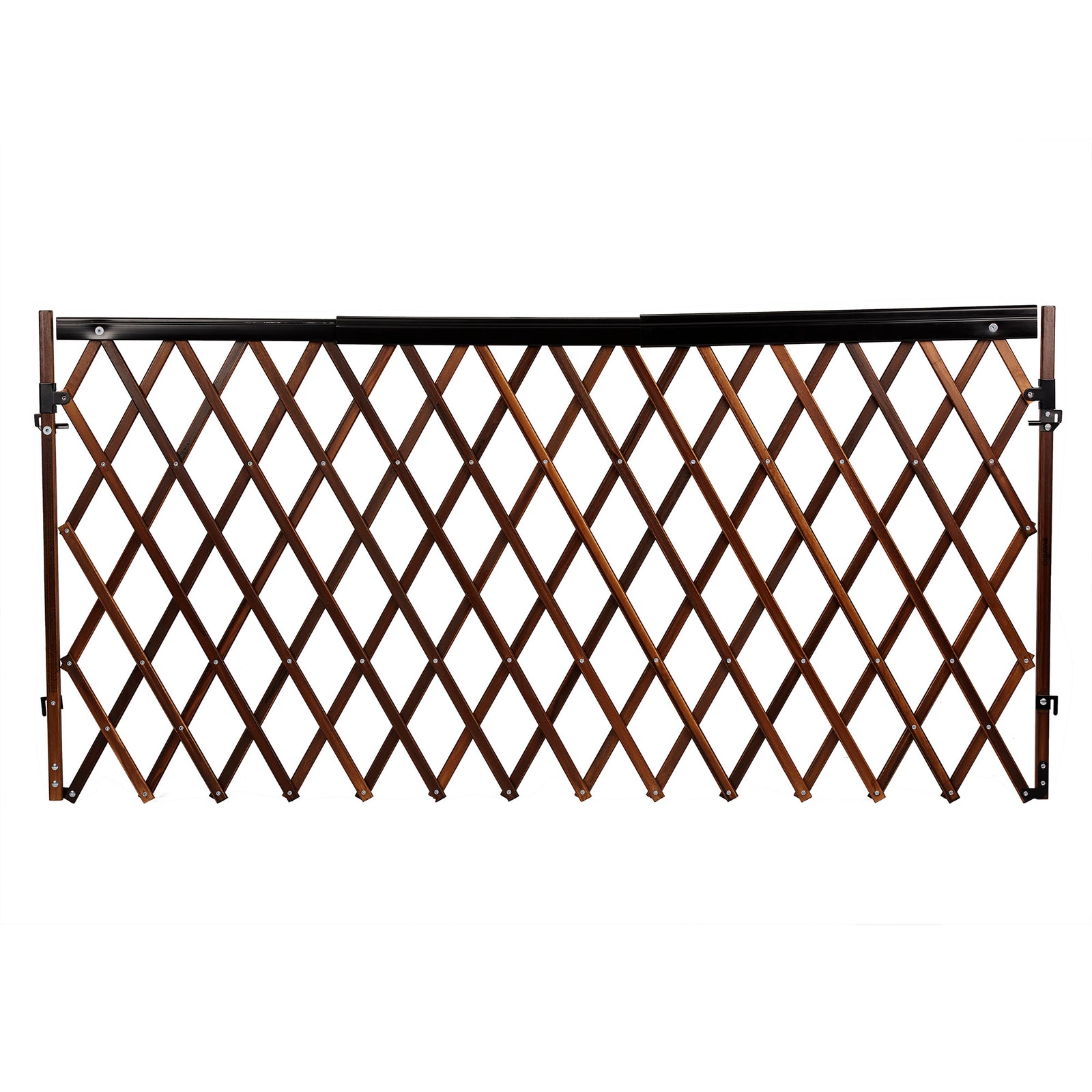 Evenflo Easy Walk Thru Baby/Pet Safety Gate, Farmhouse Collection (Open Box) - VMInnovations
