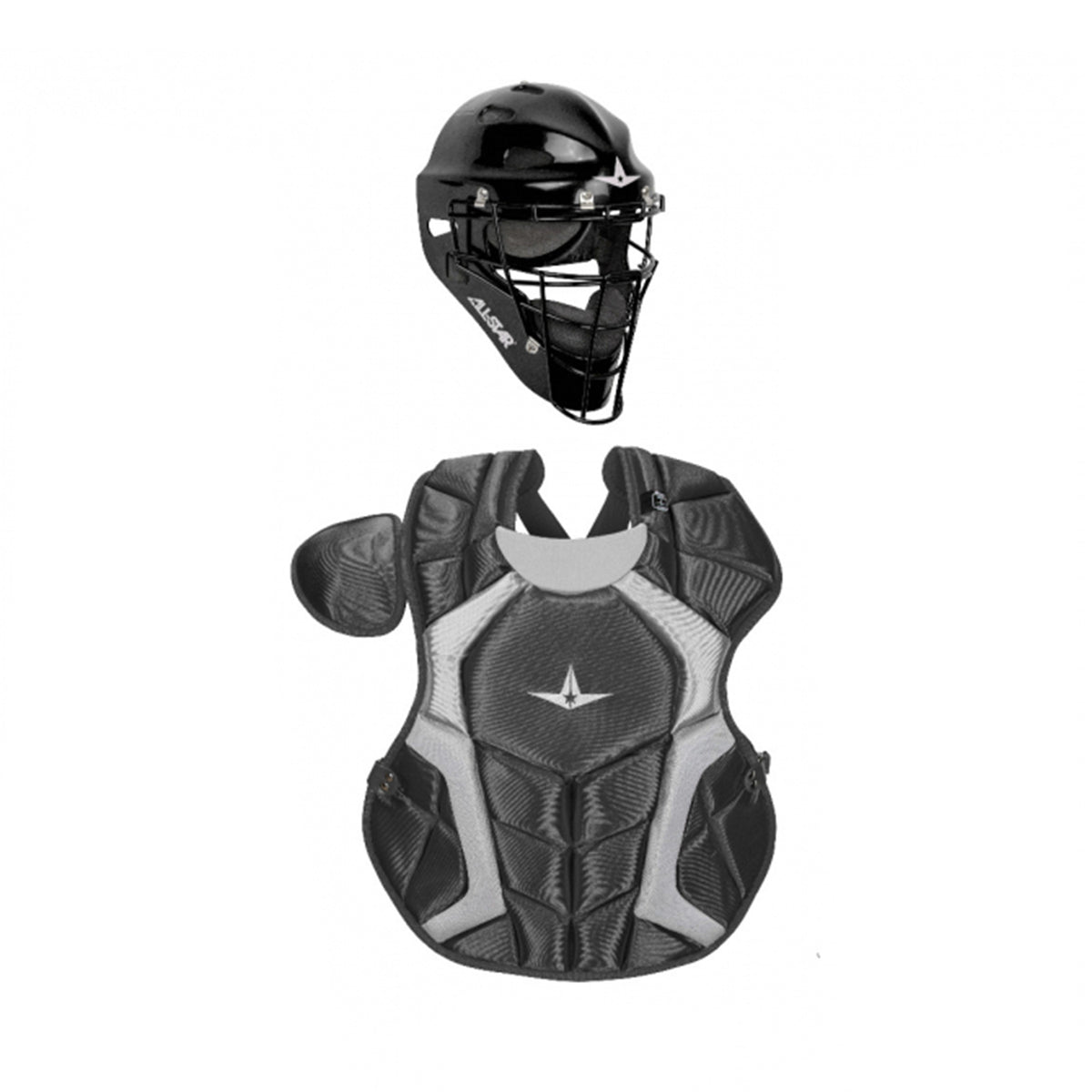All-Star Sports Players Series Protective Gear Catchers Set, Black (Used)