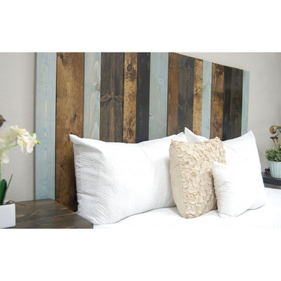 Barn Walls Floating Hanger 4 Panel Wall Headboard, All Terrain, California King