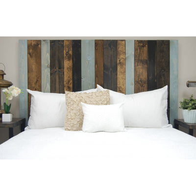 Barn Walls Floating Hanger 4 Panel Wall Headboard, All Terrain, California King