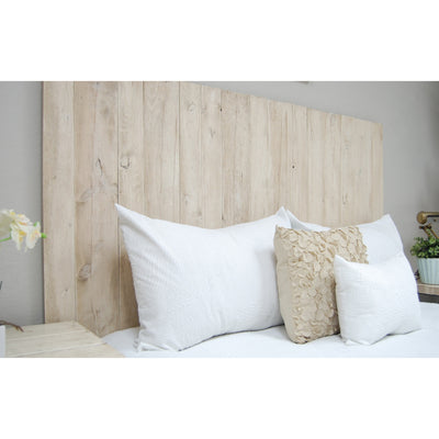 Barn Walls Floating Hanger Handmade 4 Panel Wall Headboard, King (Used)
