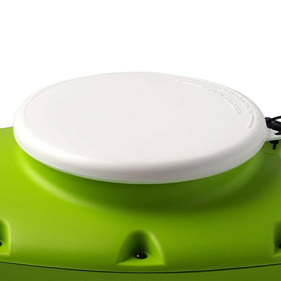 CreekKooler PuP Floating Insulated 15 Qt Kayak Beverage Cooler, Green (Open Box) - VMInnovations