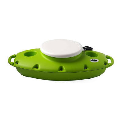 CreekKooler PuP Floating Insulated 15 Qt Kayak Beverage Cooler, Green (Open Box) - VMInnovations