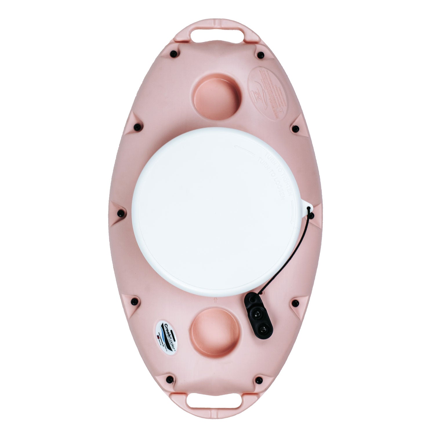 CreekKooler PuP Portable Floating Insulated 15 Qt Kayak Cooler, Pink (Used) - VMInnovations