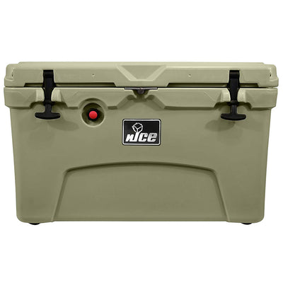 nICE 45 Quart Double Walled High Grade Bear Resistant Cooler, Beige (Open Box)