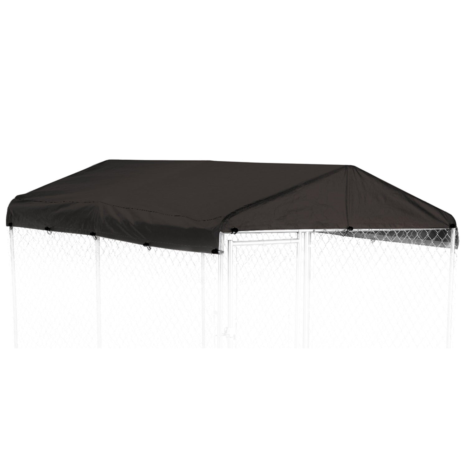 WeatherGuard 5x10' Outdoor Dog Run Kennel Enclosure Waterproof Roof Cover(Used)