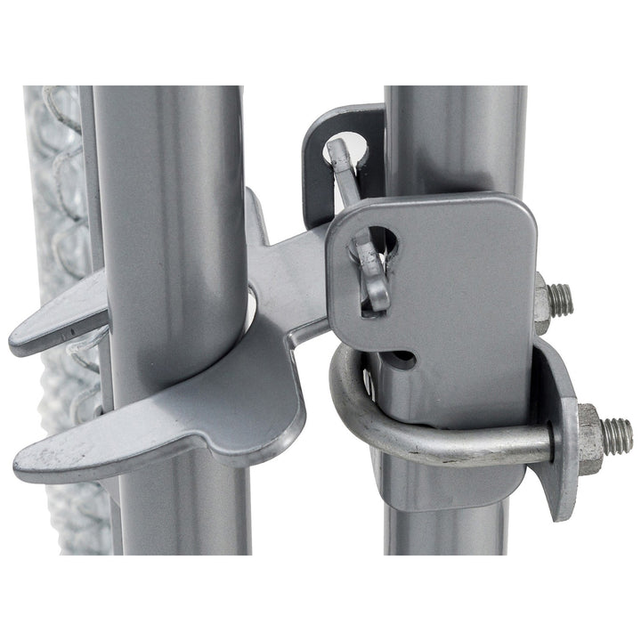 Lucky Dog 5 x 5 x 4 Foot Heavy Duty Outdoor Chain Link Dog Kennel (2 Pack)