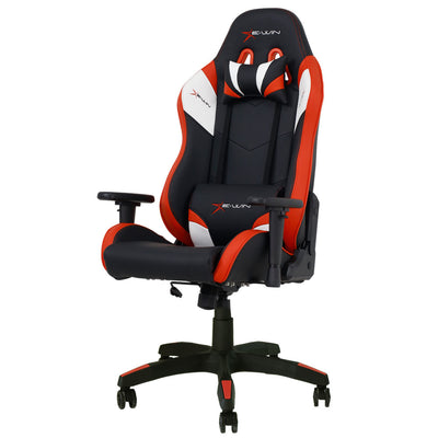 E-Win Calling Series Leather Computer PC Gaming Office Desk Chair, Red(Open Box)