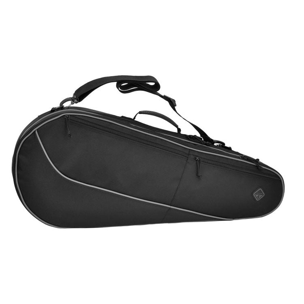 Hazard Dropshot Civilian Lab Tennis Racket Style Padded M4 Rifle Case, Black