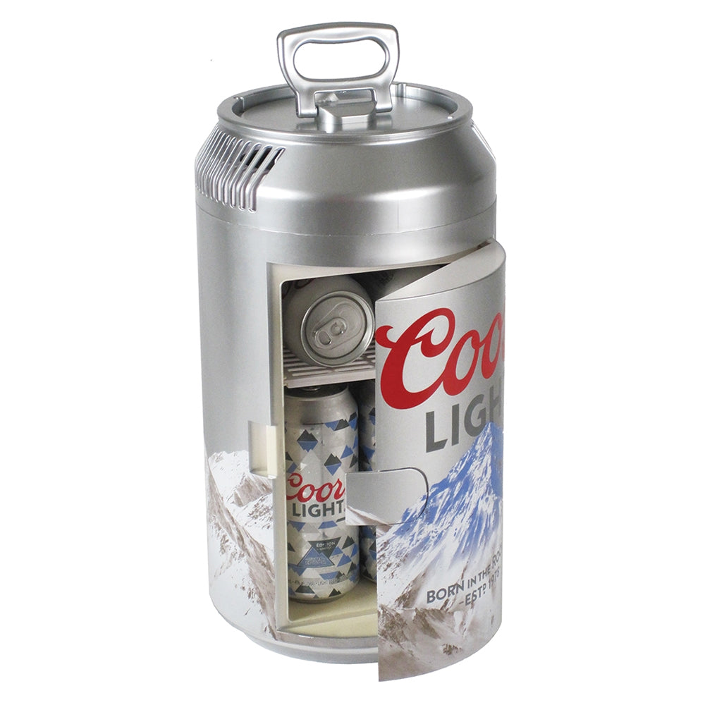 Koolatron CL06 Official Coors Light Design 8 Can AC/DC Electric Mini Cooler