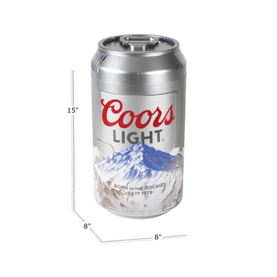 Koolatron CL06 Official Coors Light Design 8 Can AC/DC Electric Mini Cooler