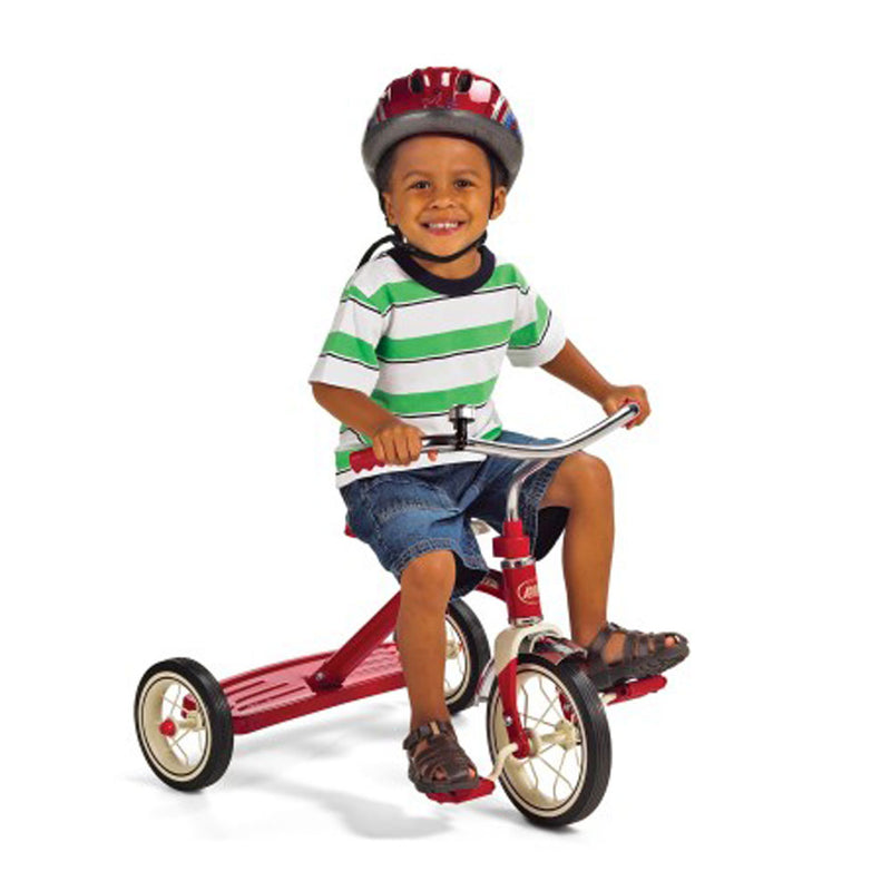 Classic 10 Inch Toddler Tricycle with Rubber Tires and Steel Frame (Open Box)