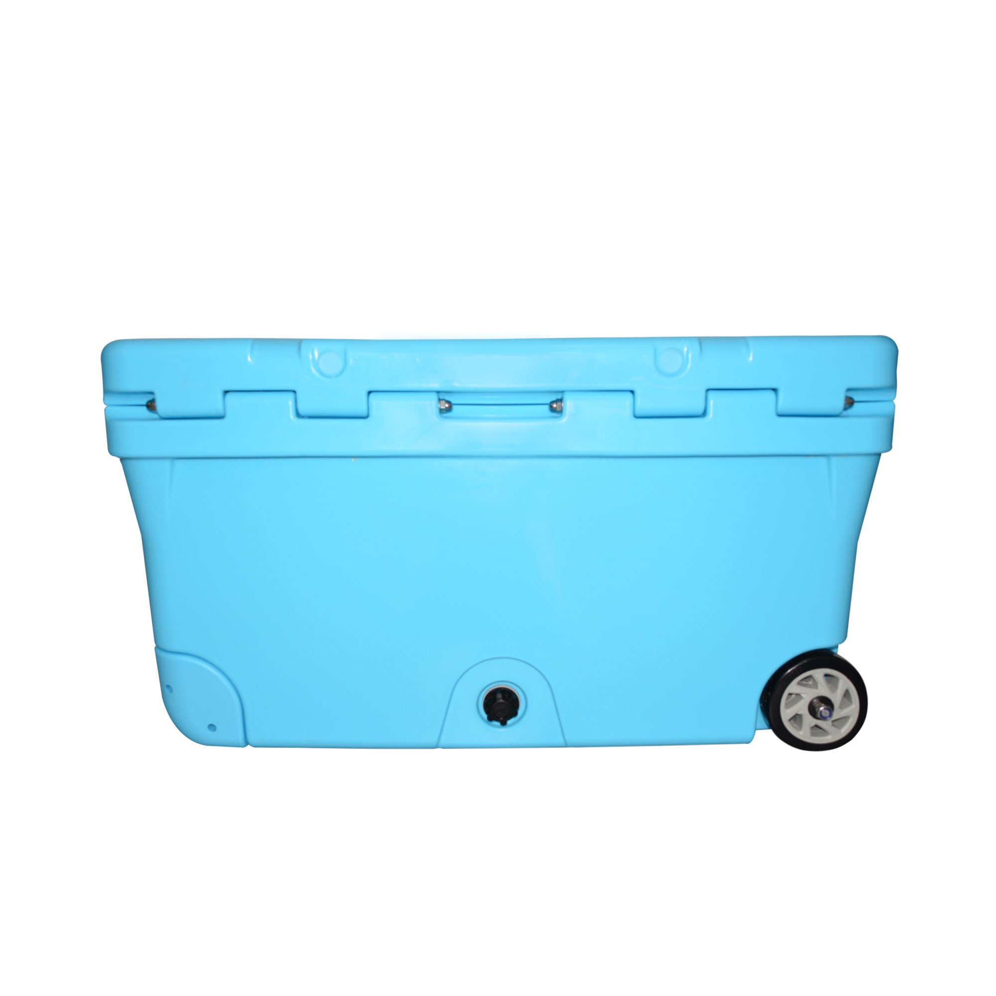 nICE G3 CLF-510746 110 Quart Roto Molded Wheeled Insulated Cooler, Light Blue