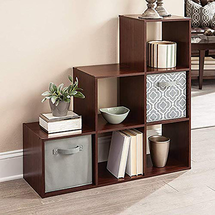 ClosetMaid 3 Tier Wooden Cubeical Organizer, Dark Cherry (Open Box)