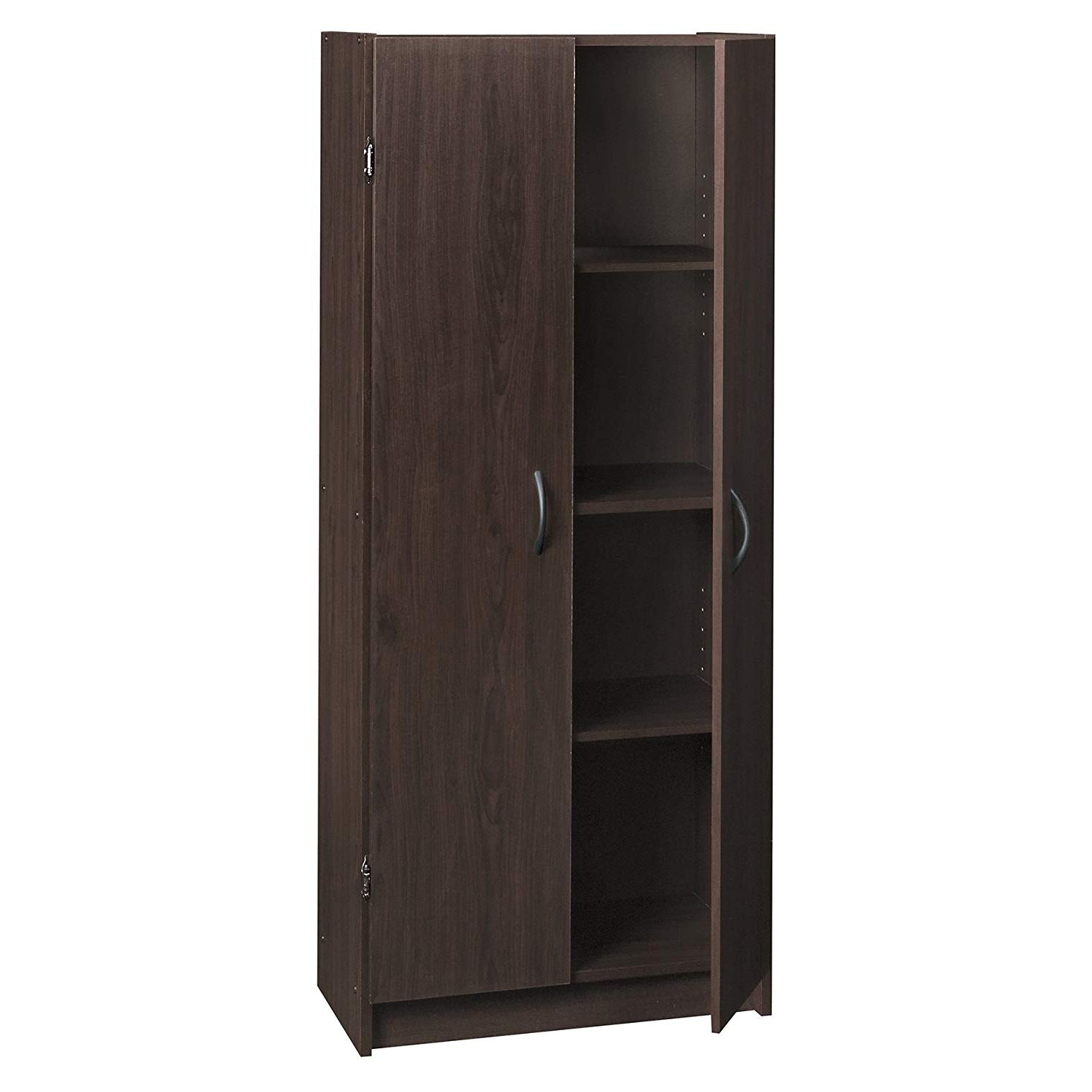ClosetMaid Wooden Pantry Cabinet for Added Storage and Organization, Espresso - VMInnovations