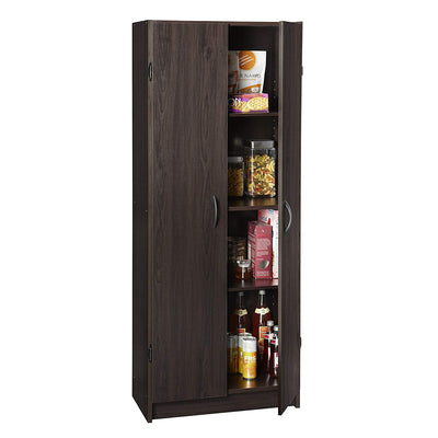 ClosetMaid Wooden Pantry Cabinet for Added Storage and Organization (Damaged)