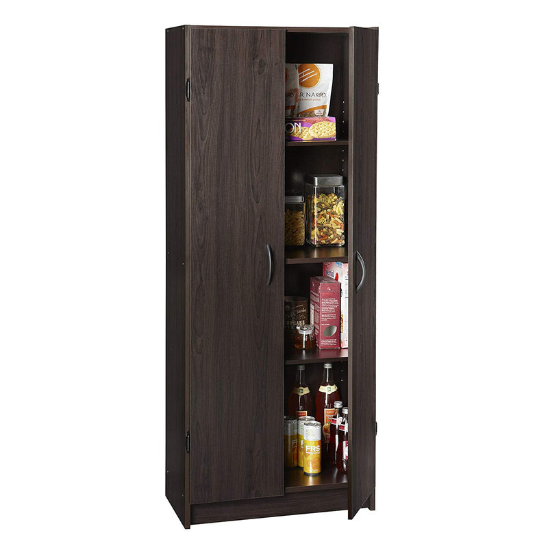ClosetMaid Wooden Pantry Cabinet for Added Storage and Organization (Damaged)