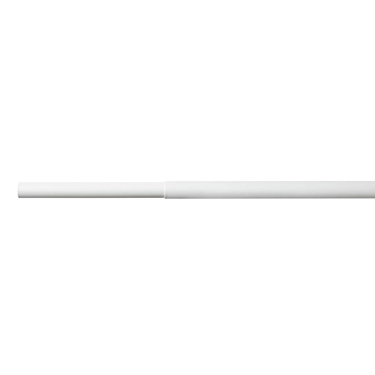 Closetmaid SuperSlide Flexible 2 to 4 Foot Hanging Closet Organizing Rod, White - VMInnovations