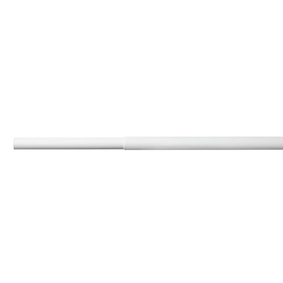 Closetmaid SuperSlide Flexible 2 to 4 Foot Hanging Closet Organizing Rod, White - VMInnovations