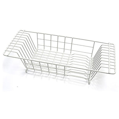 Closetmaid 8" Wide Over the Sink Steel Dish Draining Solution, White (Open Box) - VMInnovations