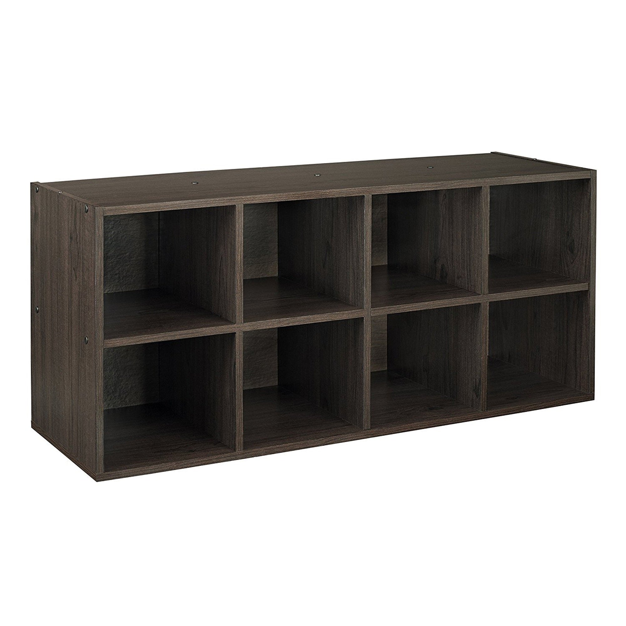 ClosetMaid 5081 8 Box Closet Shoe Organizing Storage Station, Espresso (2 Pack) - VMInnovations
