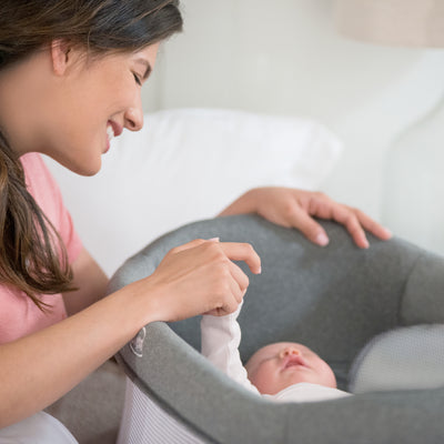 Chicco Close to You 3-in-1 Portable Infant Baby Bedside Bassinet, Heather Gray - VMInnovations