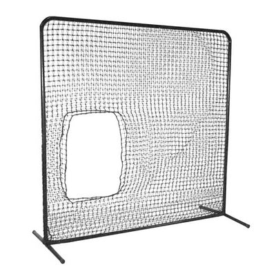 Cimarron Sports 7x7 Foot Underhand Softball Pitching Screen Safety Net and Frame