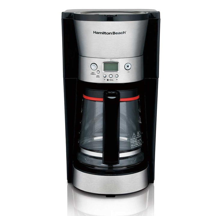 Hamilton Beach 12 Cup Programmable Timer Coffee Maker Machine (Open Box)