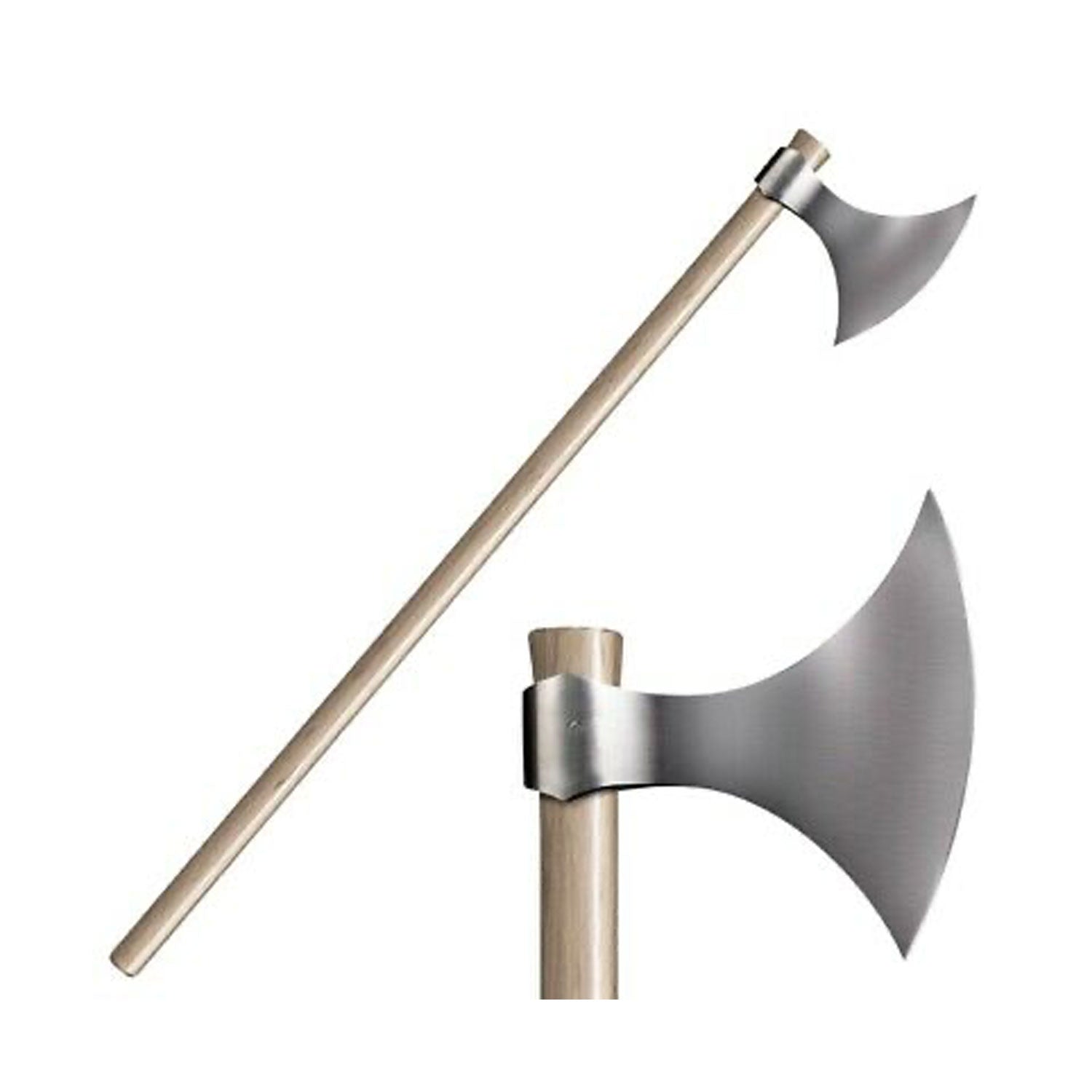 Cold Steel 48 Inch Carbon Steel Viking 2 Handed Axe (Open Box)