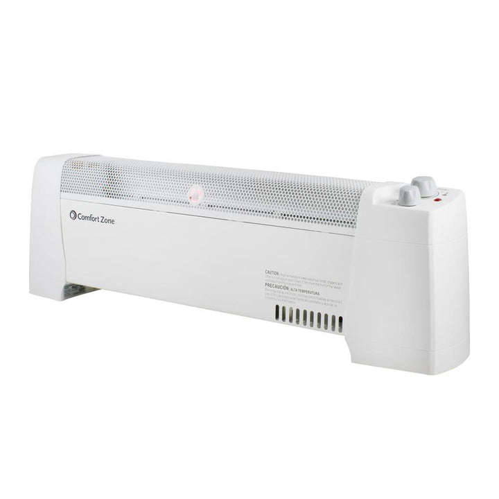 Comfort Zone 1500W Convection Space Heater with Digital Thermostat (Open Box)