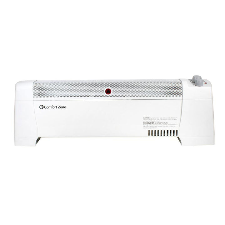 Comfort Zone 1500W Convection Space Heater with Digital Thermostat (Open Box)