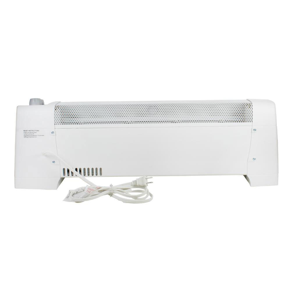 Comfort Zone 1500W Convection Space Heater with Digital Thermostat (Open Box)