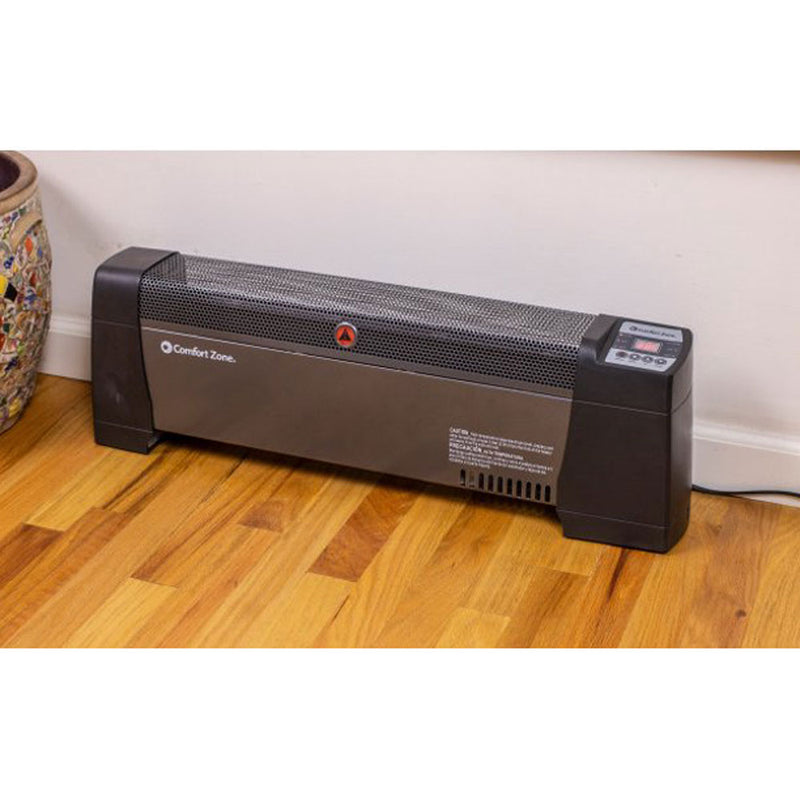Comfort Zone 1500 Watt Convection Space Heater with Digital Thermostat (Used)