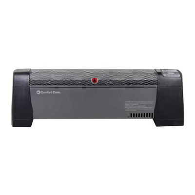 Comfort Zone 1500 Watt Baseboard Space Heater with Digital Thermostat(For Parts)