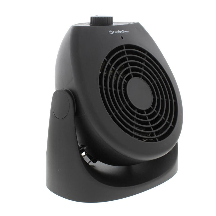 Comfort Zone Portable 1500W Electric Space Heater Fan Dual Unit (Open Box) - VMInnovations