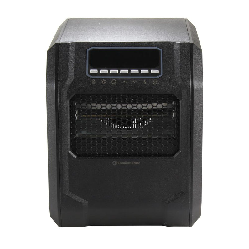 Comfort Zone Infrared Quartz Home Cabinet Space Heater w/ Remote Control (Used)