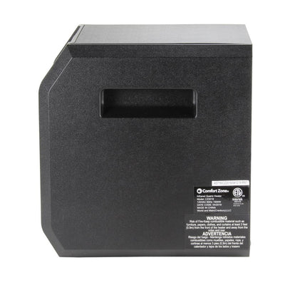 Comfort Zone Digital Quartz Home Cabinet Space Heater, Remote Control (Open Box)