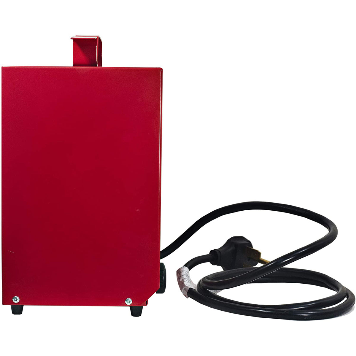 Comfort Zone Portable Fan Forced Industrial Workshop Space Heater, Red (Used)