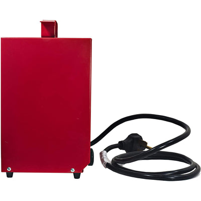Comfort Zone Portable Fan Forced Industrial Workshop Space Heater, Red (Used)