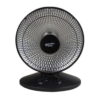 Comfort Zone Compact Electric Radiant Oscillating 14" Space Heater (For Parts)