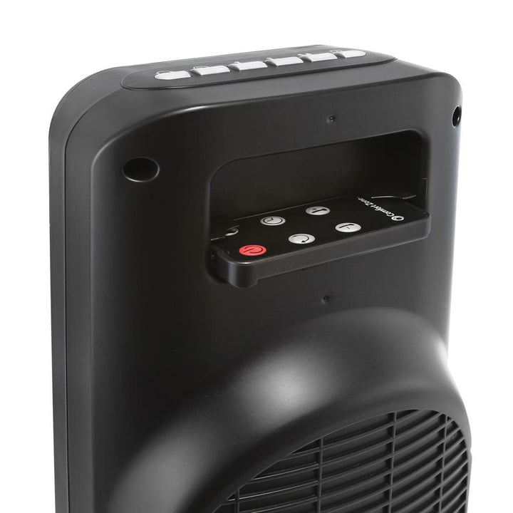 Comfort Zone Portable 23" Oscillating Tower Space Heater with Remote (For Parts)