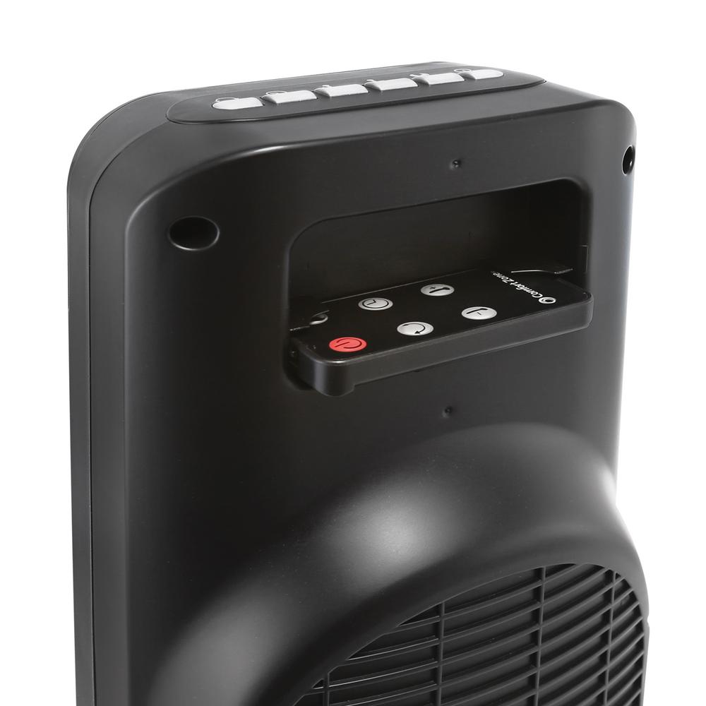 Comfort Zone Portable 23" Oscillating Digital Tower Space Heater with Remote - VMInnovations