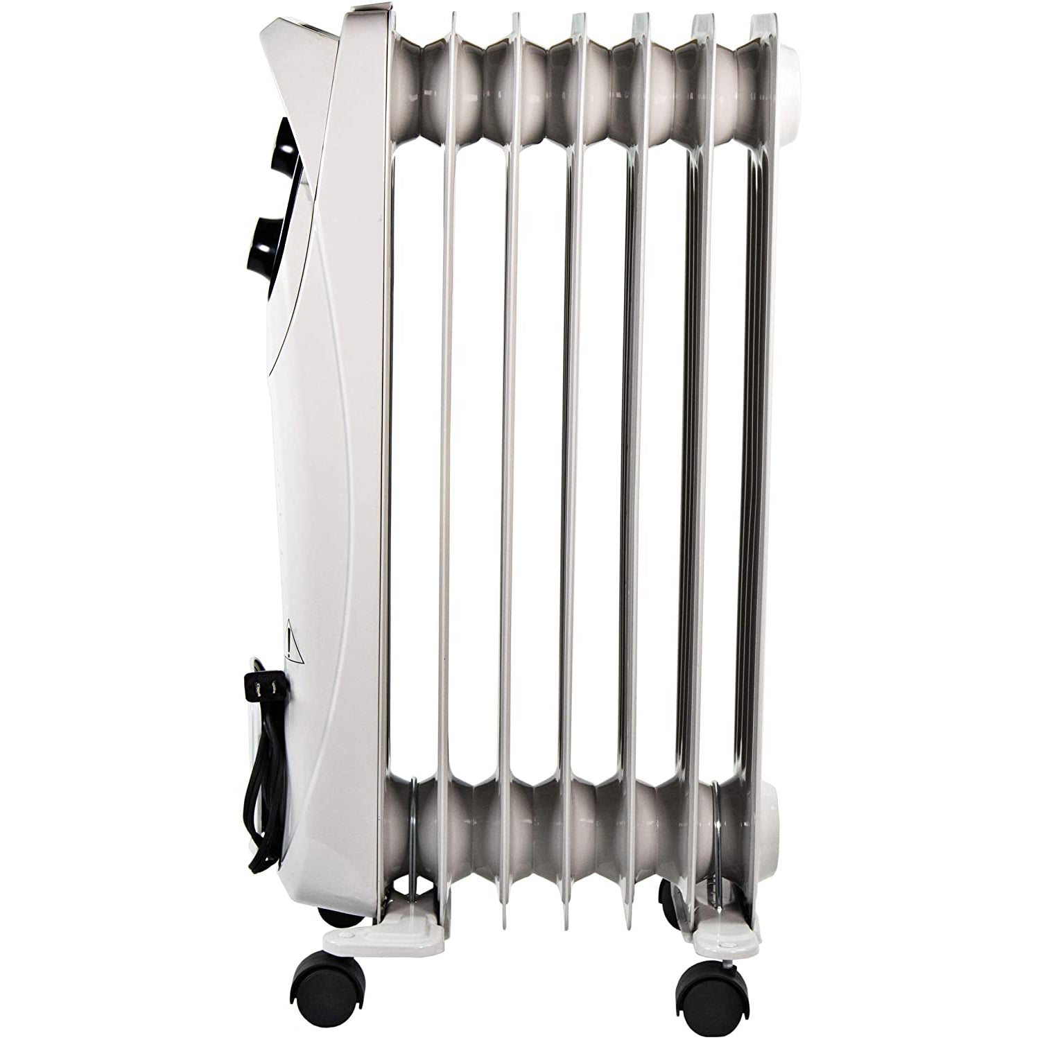 Comfort Zone Rolling Silent Operation Oil Filled Home Radiator Heater (Open Box)