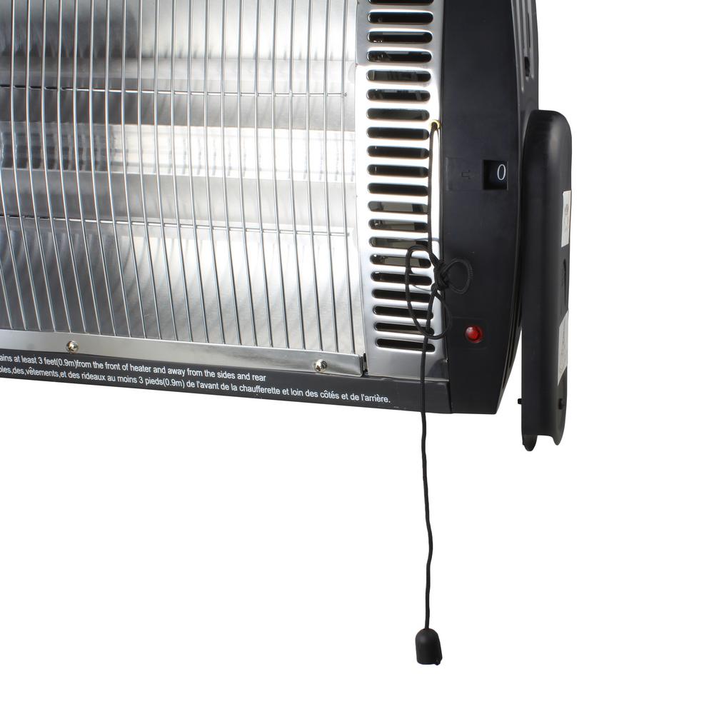 Comfort Zone Radiant Quartz Infrared Work Shop Space Heater Unit (Open Box)