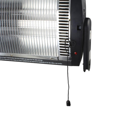 Comfort Zone Radiant Quartz Infrared Work Shop Space Heater Unit (Open Box) - VMInnovations