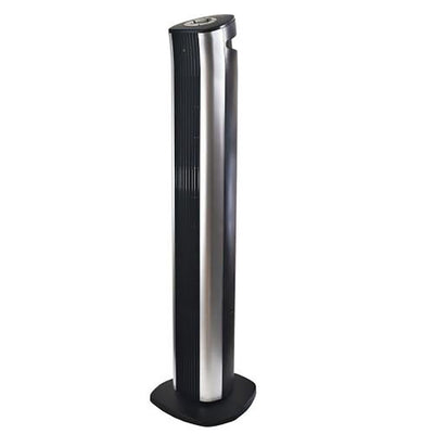 Comfort Zone 42" 4 Speed Oscillating Tower Fan with Remote, Black  (Open Box) - VMInnovations
