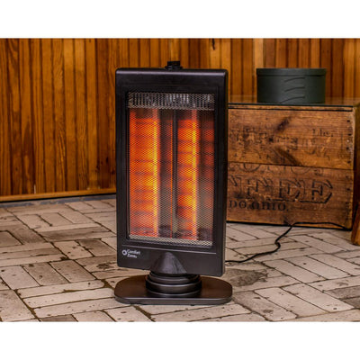 Comfort Zone Portable Slimline Electric Halogen Radiant Space Heater (Open Box)