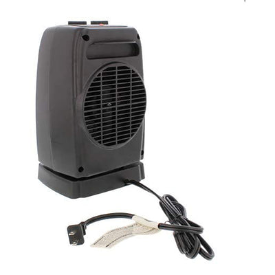 Comfort Zone Electric Ceramic Oscillating Indoor Space Heater (For Parts)